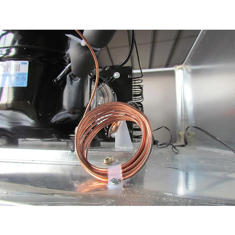 
Six door upright deep freezer stainless steel commercial refrigerator and freezer 