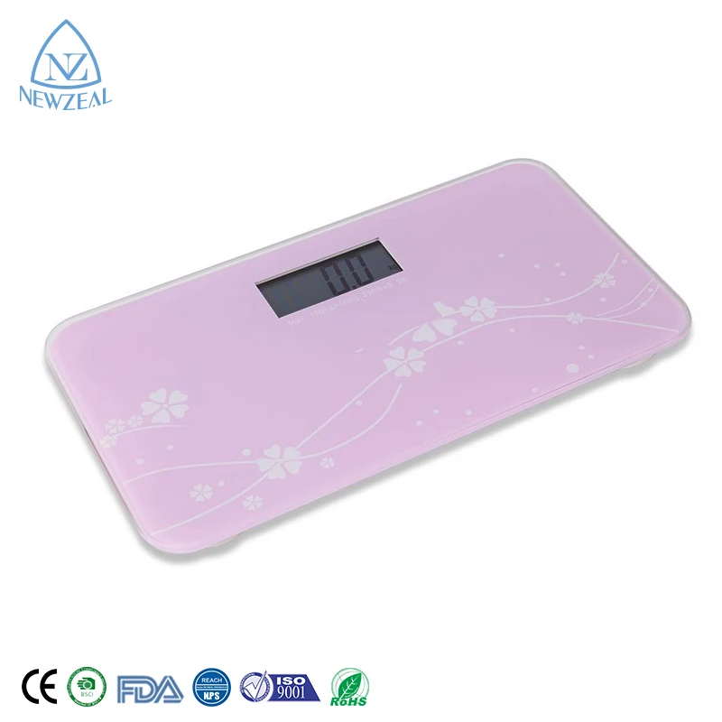 Горячая продажа дешевле отель цифровой человек бытовые напольные весы с стеклянной панелью