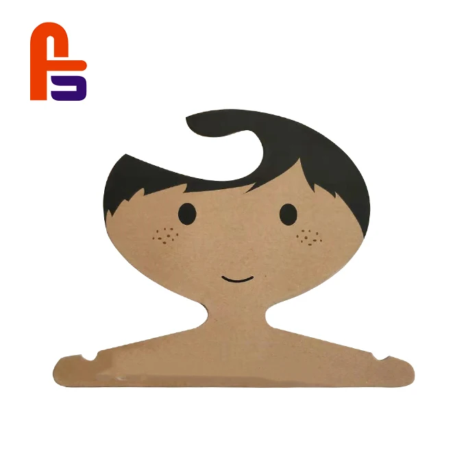 Eco friendly hard cardboard paper hanger for clothes in hot sell from factory