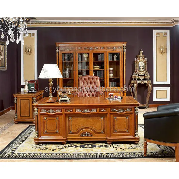 
0029 royal home furniture set luxury home office furniture 