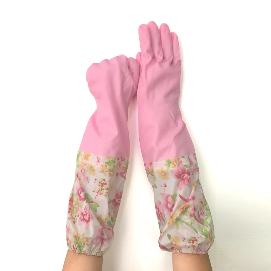 
Thin Waterproof Arm Long Sleeve Cleaning Safety Gloves 