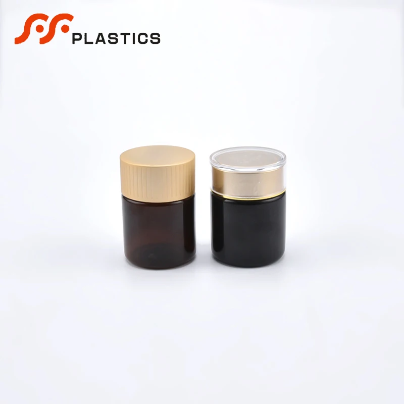 
Empty portable mini medical pill bottle plastic canister child proof supplement container safe seal medicine capsule jar bottle 