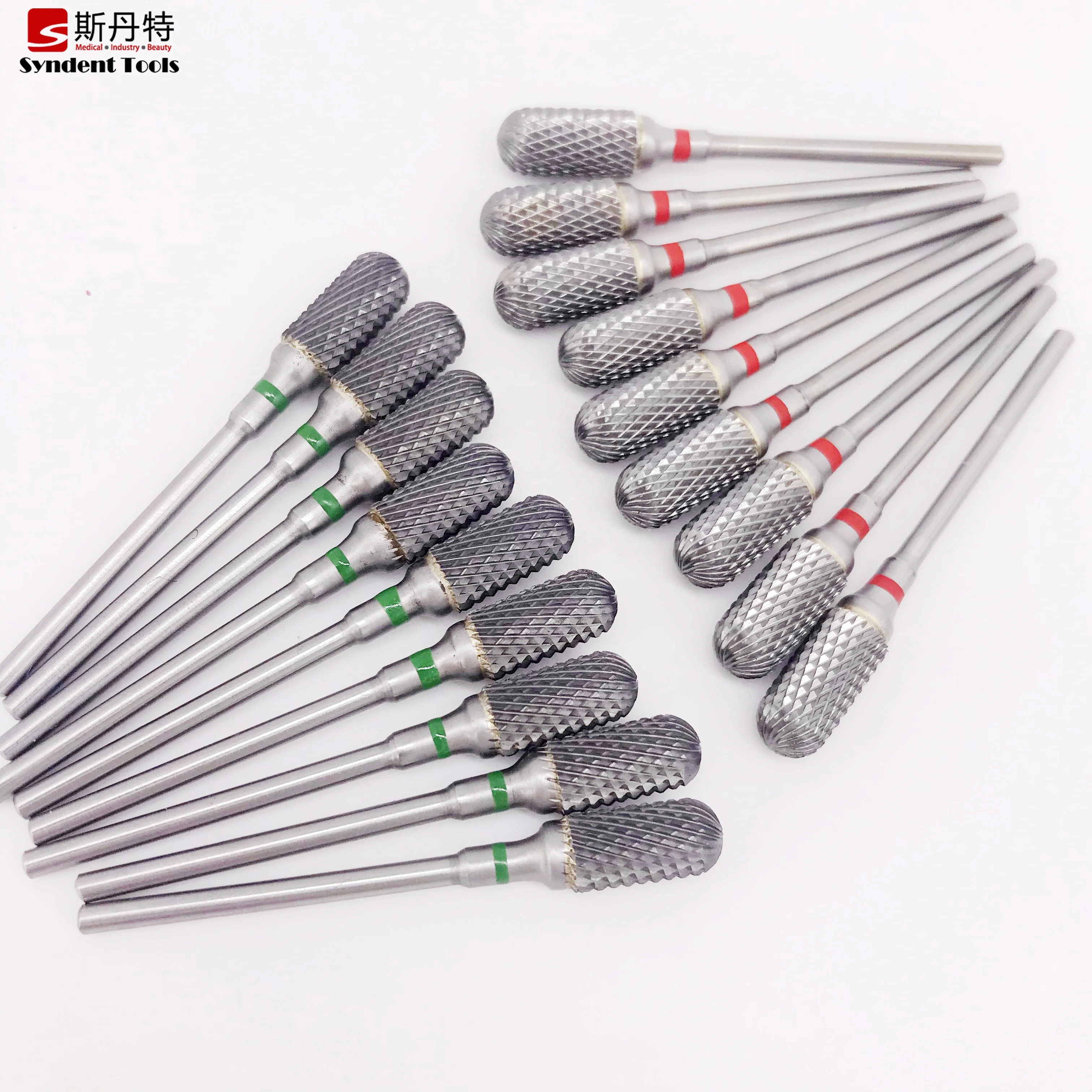 Komet dental cylinder shape dental lab polish carbide bur for precious alloys