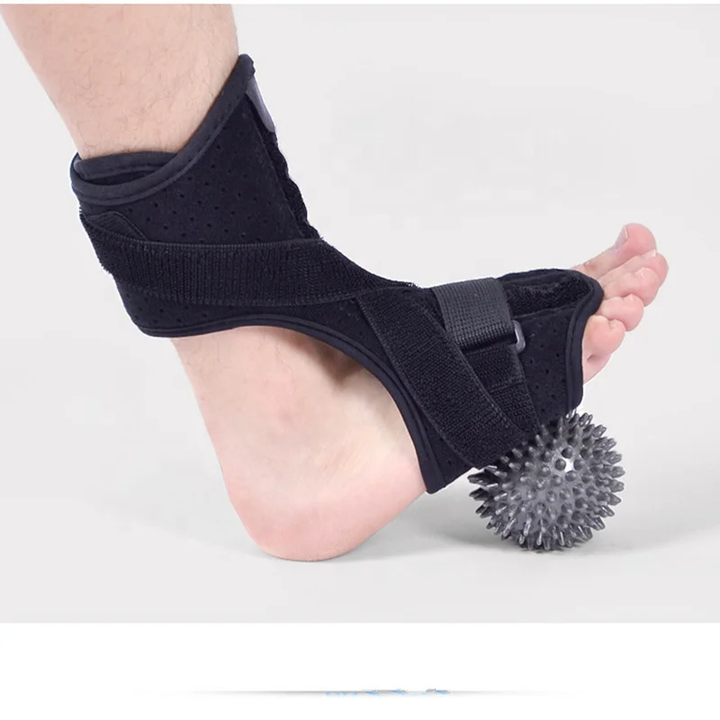 Copper Compression Plantar Fasciitis stretches Night Splint Support Sleep, Recovery