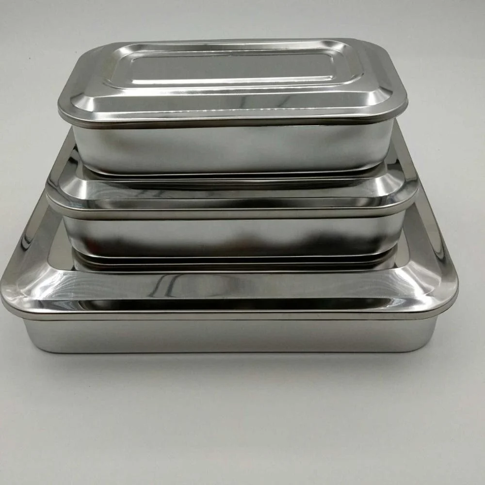 Лоток для хирургического инструмента с отверстием и крышкой