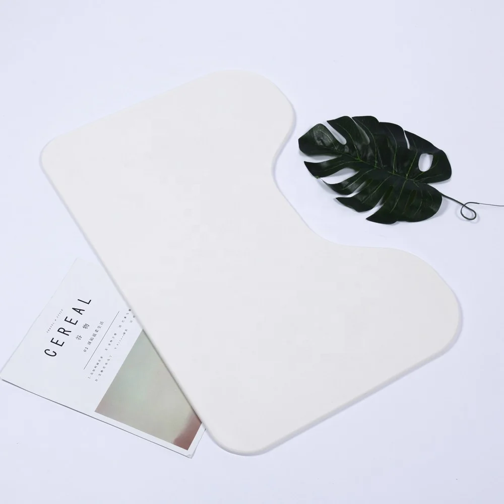 
Eco Friendly Diatomaceous Earth Anti Slip Toilet Mat 
