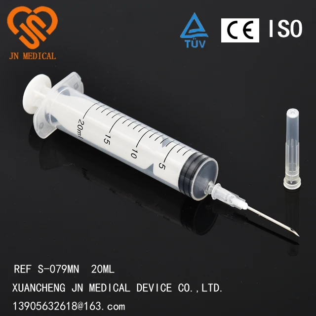 Medical Plastic Injection Syringe for Single Use with CE ISO