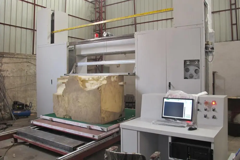 Ers-CNC03 Компьютеризированным ЧПУ контур резки губчатого полиуретана латексной пены памяти машины