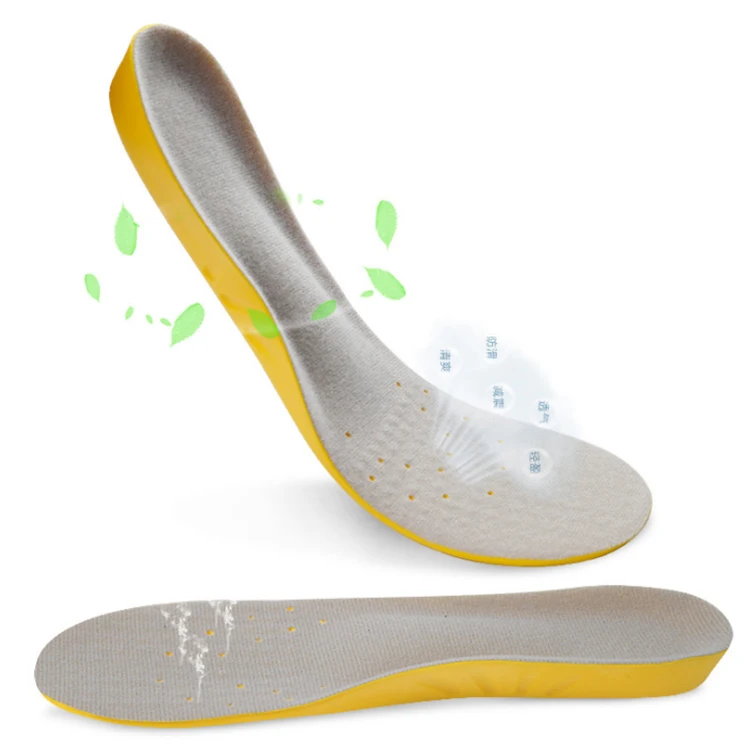 Foot Care Comfortable Shock Absorption Pu Foam Material Shoe Insole