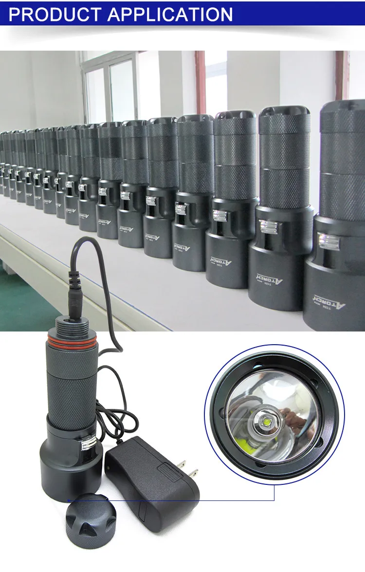 
ATORCH 800 lumen rechargeable led torch flashlight cree,cree led flashlight torch,tactical led flashlight manufacturers 