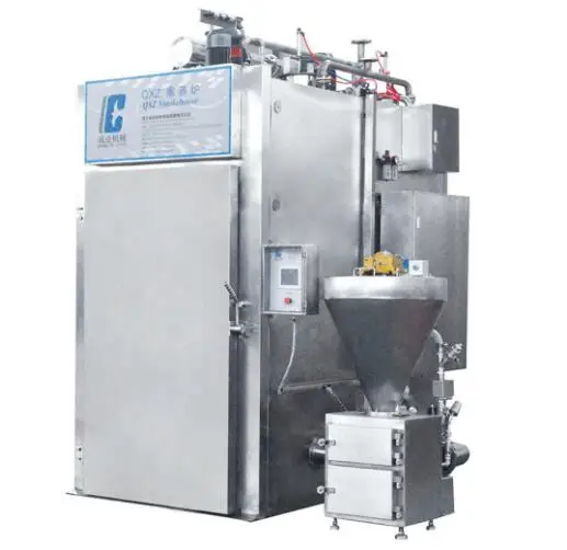 Коммерческий бекон завода машина для копчения рыбы