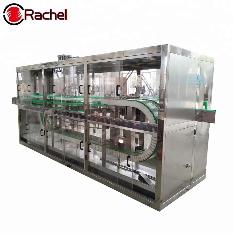 Заводская цена автоматический профессиональные промышленные Стеклянная бутылкомоечная машина 