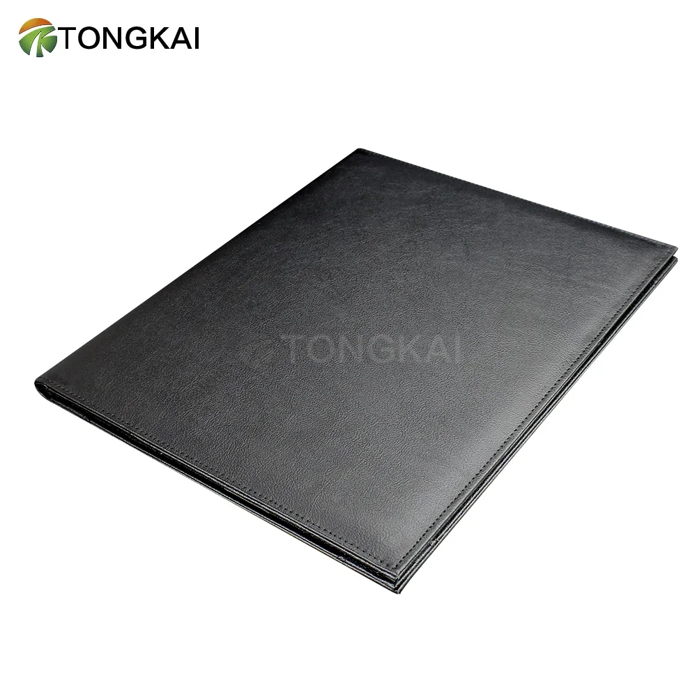 Black classic certificate holder certificate cover