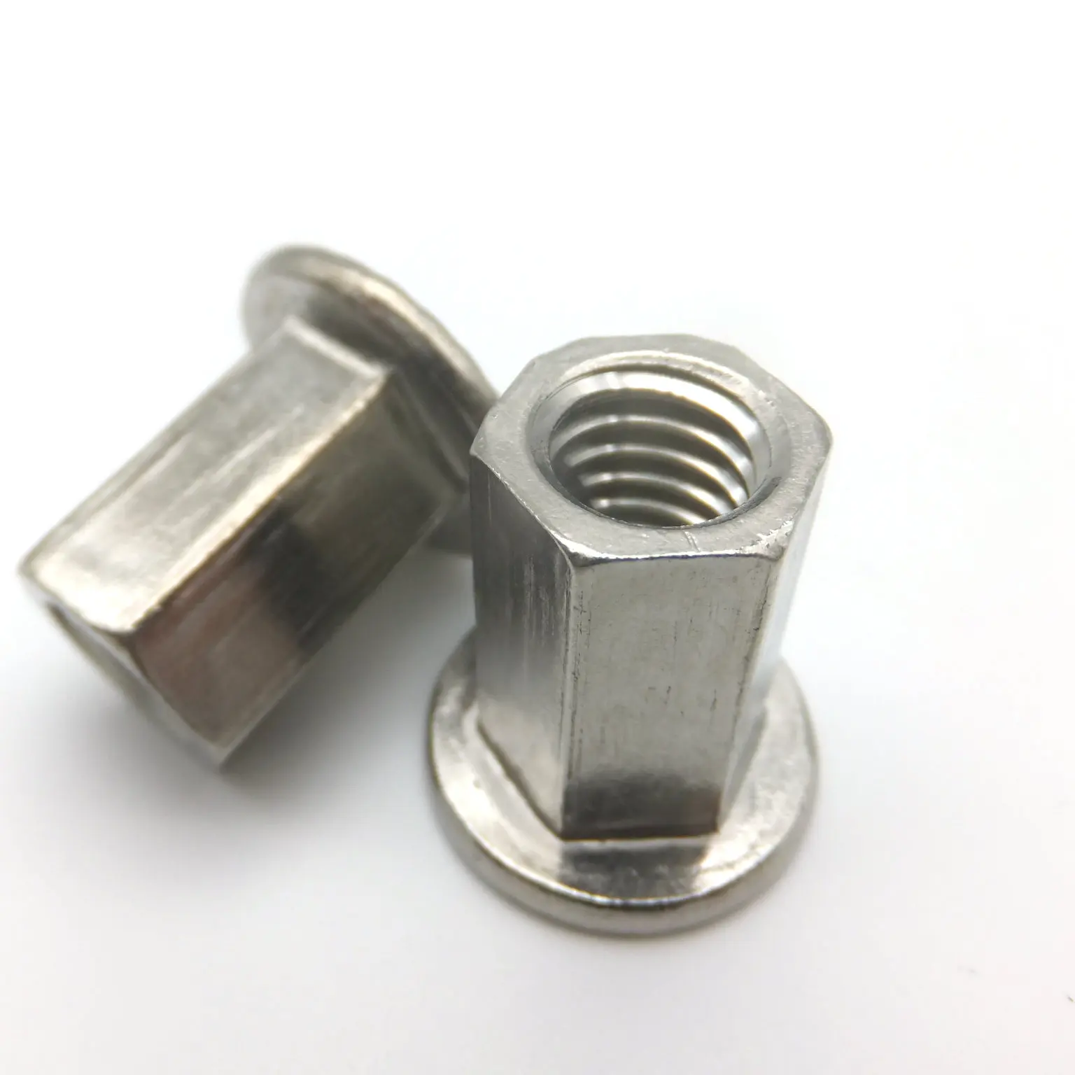 wholesale metric zinc plated quick  insert stainless steel 1/4-20 X 1-3/16  hex flange nut