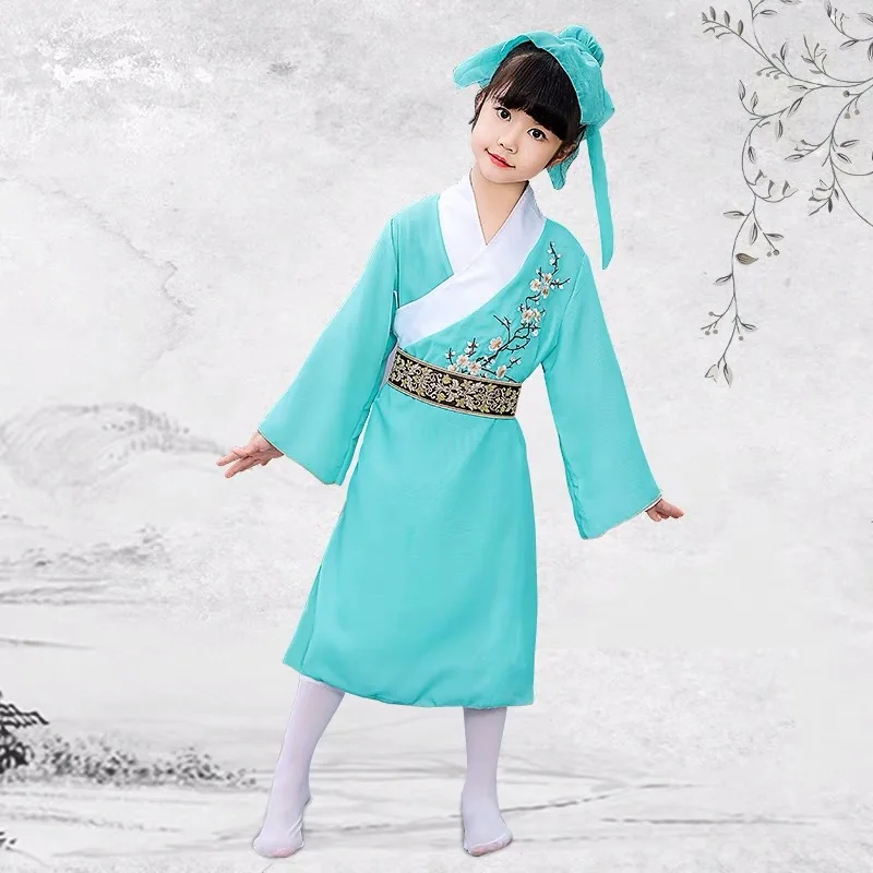 Униформа учеников из страны учеников, костюм старинного персонажа из трех предметов, детские костюмы для книг