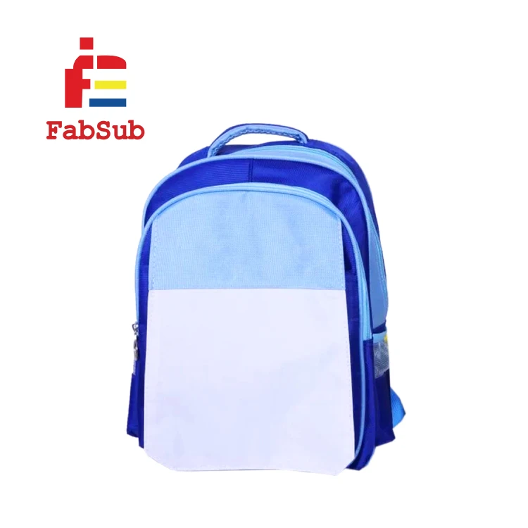 Personalized Wholesale Custom Kids School Bag Sublimation Blank Backpack