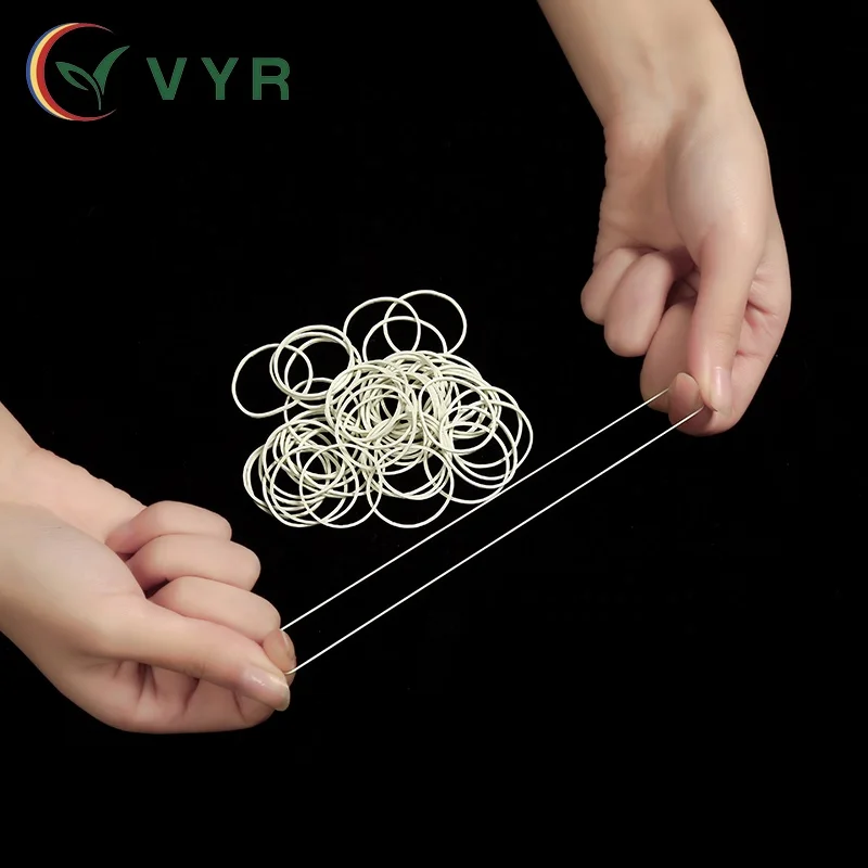 Vietnam Factory Quality Elastic Rubber Band White Rubber Rubber Band Suitable for Hair