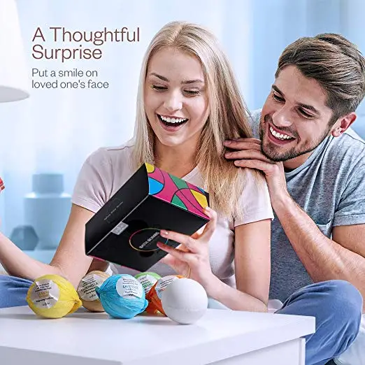 
Organic & Natural Handmade Bubble Rich in Essential Oil Spa to Moisturize Dry Skin Bath Bomb 