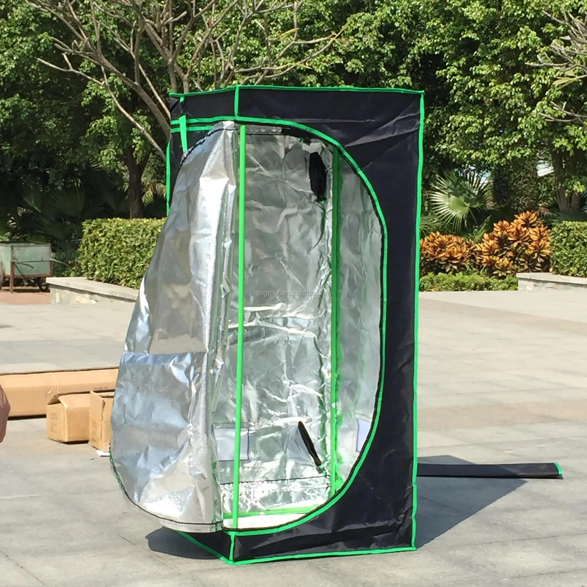 SH GROW mini tomato LED mylar grow tent 40x40x120cm