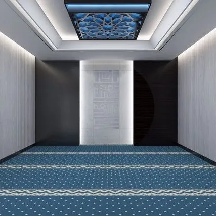 prayer carpet Muslim wall to wall roll  mosque carpet