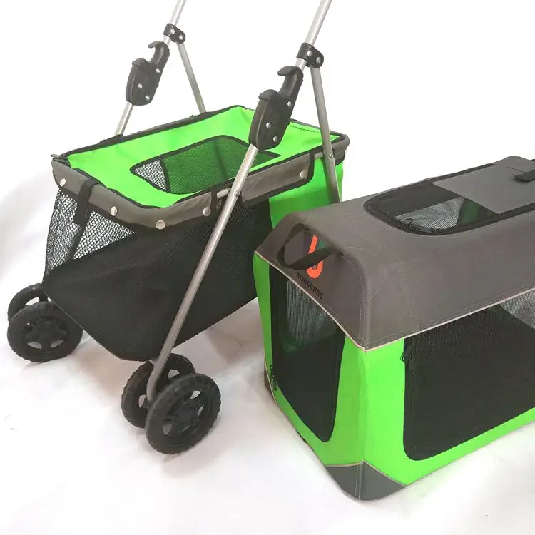 
Foldable high quality dog pet stroller hot sell pet carrier stroller 