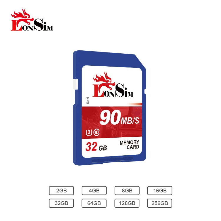 32GB  Class 10 Flash Memory Card Original Packaging for Canon Nikon Camera