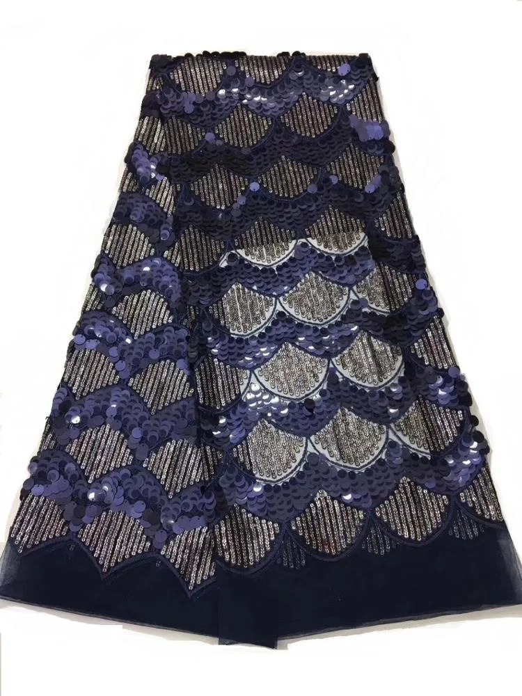2019 Elegant bridal embroidery sequin lace fabric,shiny sequin lace fabric for wedding, french sequin lace fabric