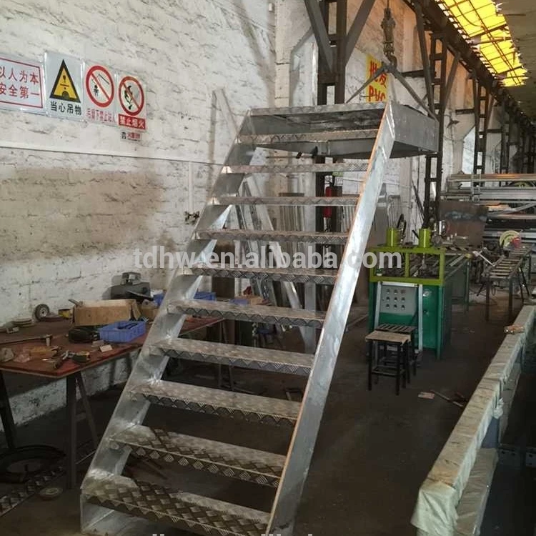 exterior aluminum stairs