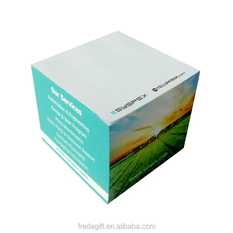 Wooden pallet memo block note pad/block memo pads