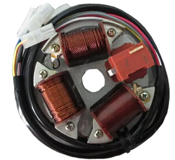 SIMSON 6V 12V 4 полюса Мотоцикл частей магнитные обмотки статора