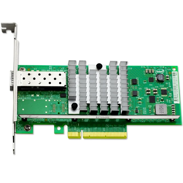 Подлинная Intel X520-DA1 E10G41BTDA 1P 10GB PCI-E Ethernet-адаптер