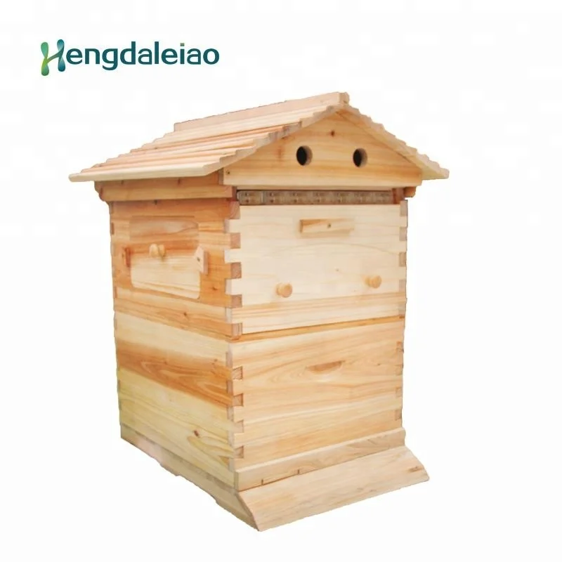 Заводская деревянная автоматическая медовая улей flow frame