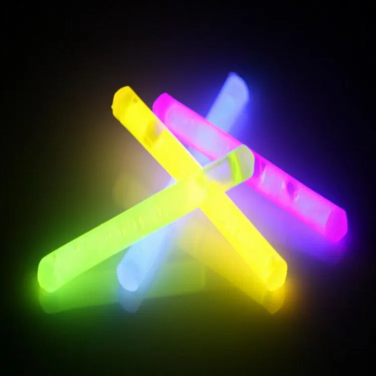 4.5*39mm mini glow stick fishing float powder light stick for fishing 1.5 inch glow stick
