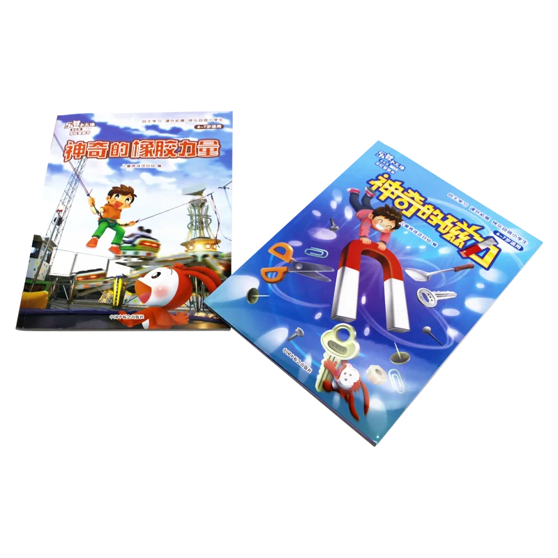 
Custom Little Funny English Children Fairy Tale Picture Story Books 