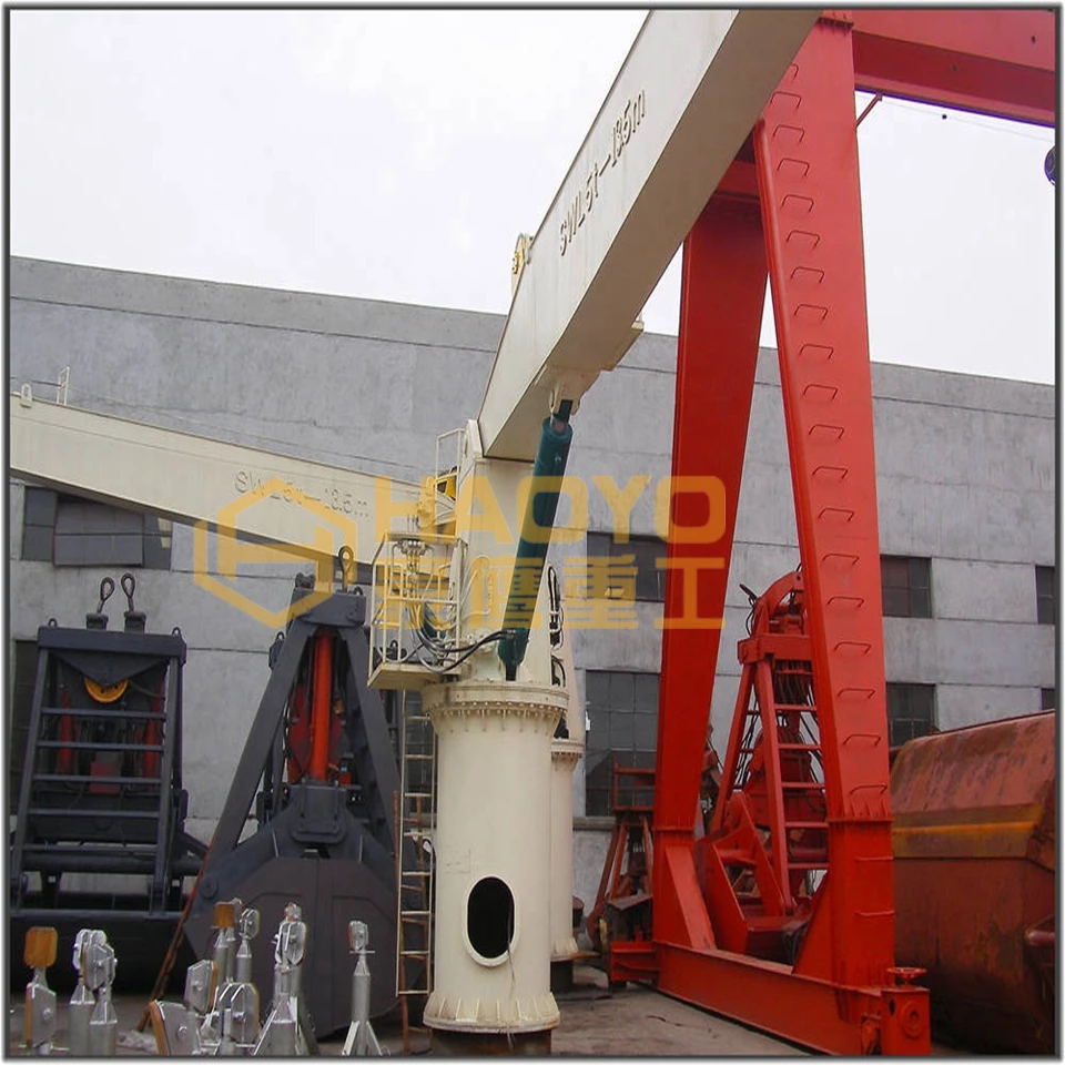 Small Ship Deck  For Boat Marine Crane For Sale