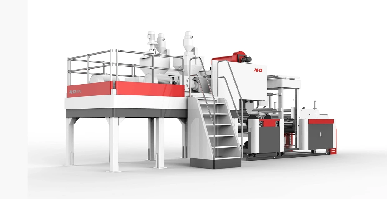 XHD 1000mm Double Layers Best-selling Stretch Cling Film Machine