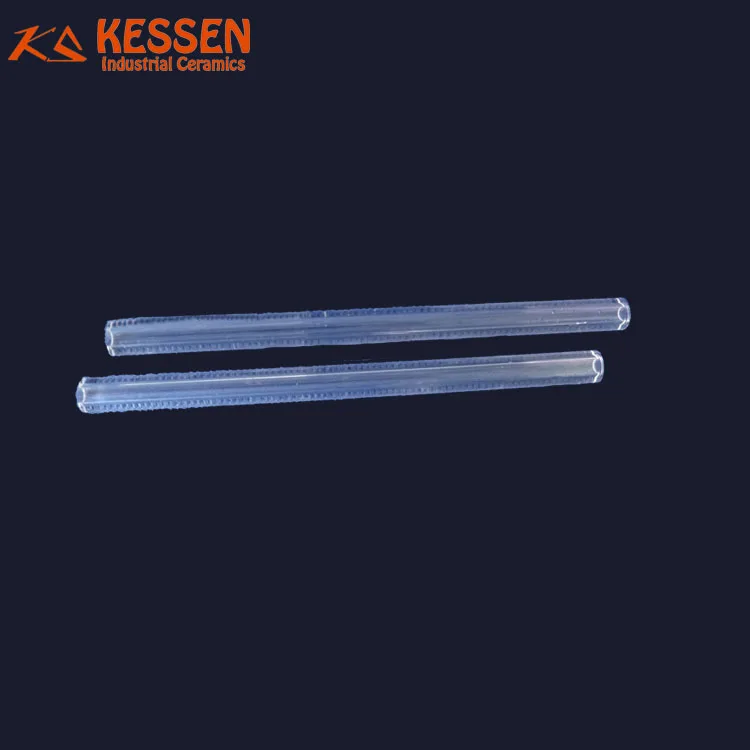Quartz silica silicate glass tube