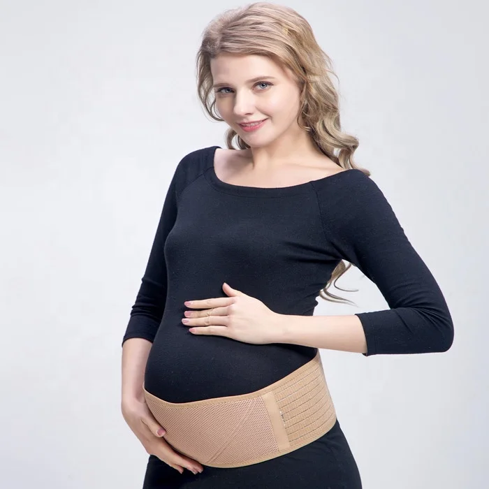 
Maternity Support Belt Pregnant with Pure Cotton Cloth Inside of the Belly Part 