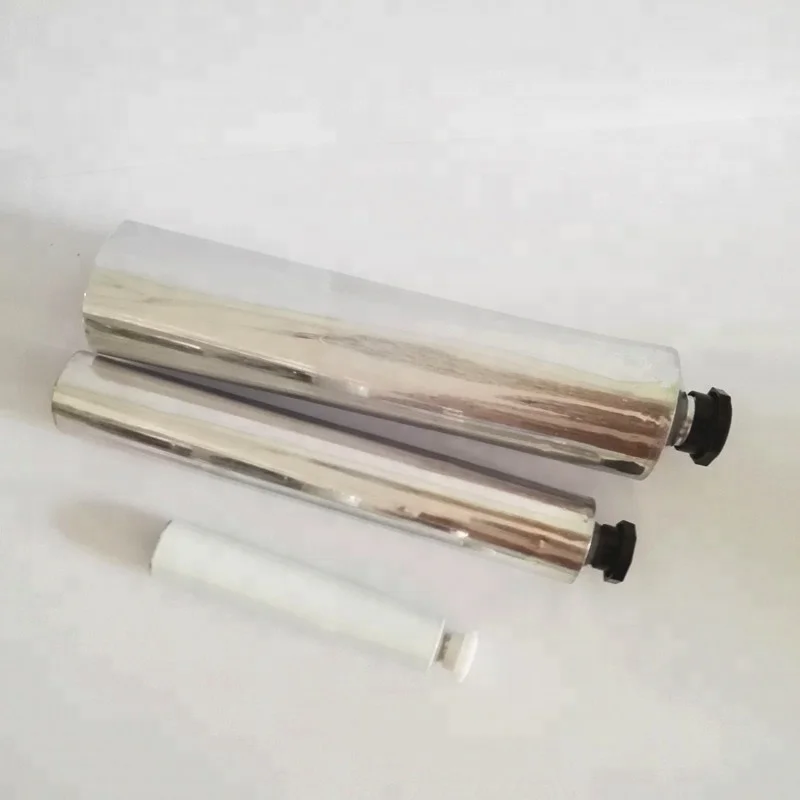 40 ml 50ml 60 ml aluminum unprinted tubes plain with octagon caps