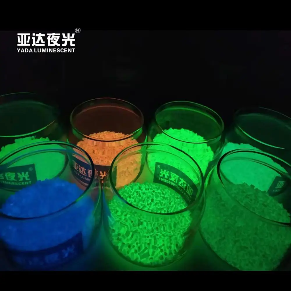 
Фотолюминесцентная пластиковая основная партия, светящаяся пластиковая смола 