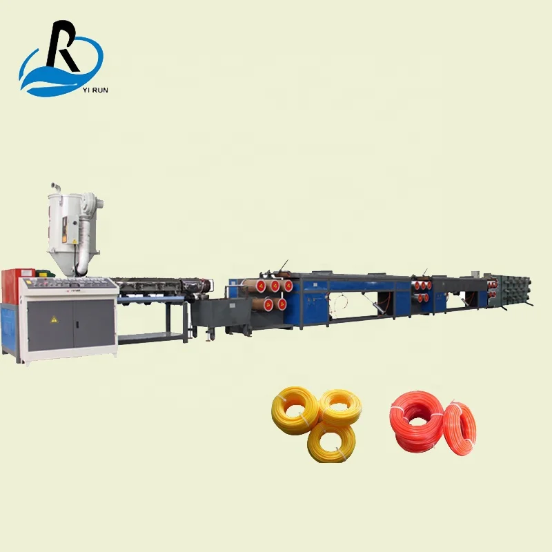 Нейлоновая триммерная линия экструдер производственная линия пластиковая нить экструдирующая машина
