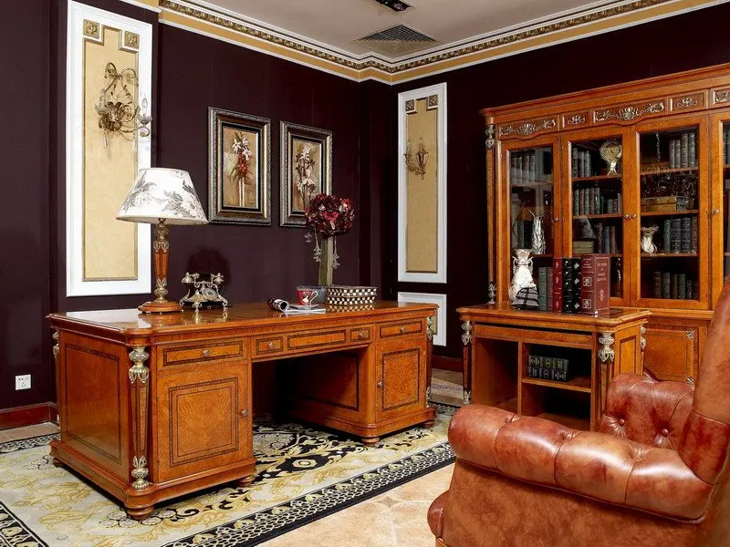 
0029 royal home furniture set luxury home office furniture 