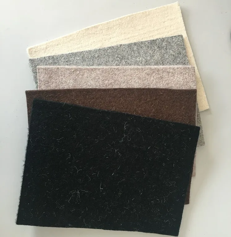 Промышленная серая войлочная ткань, войлочная ткань, 10 мм шерстяная войлочная ткань