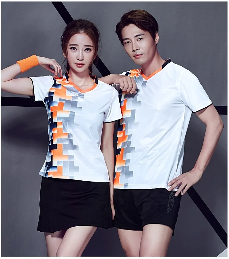 Лидер продаж, лучший дизайн, женские спортивные футболки для бадминтона, Джерси, сублимационная униформа