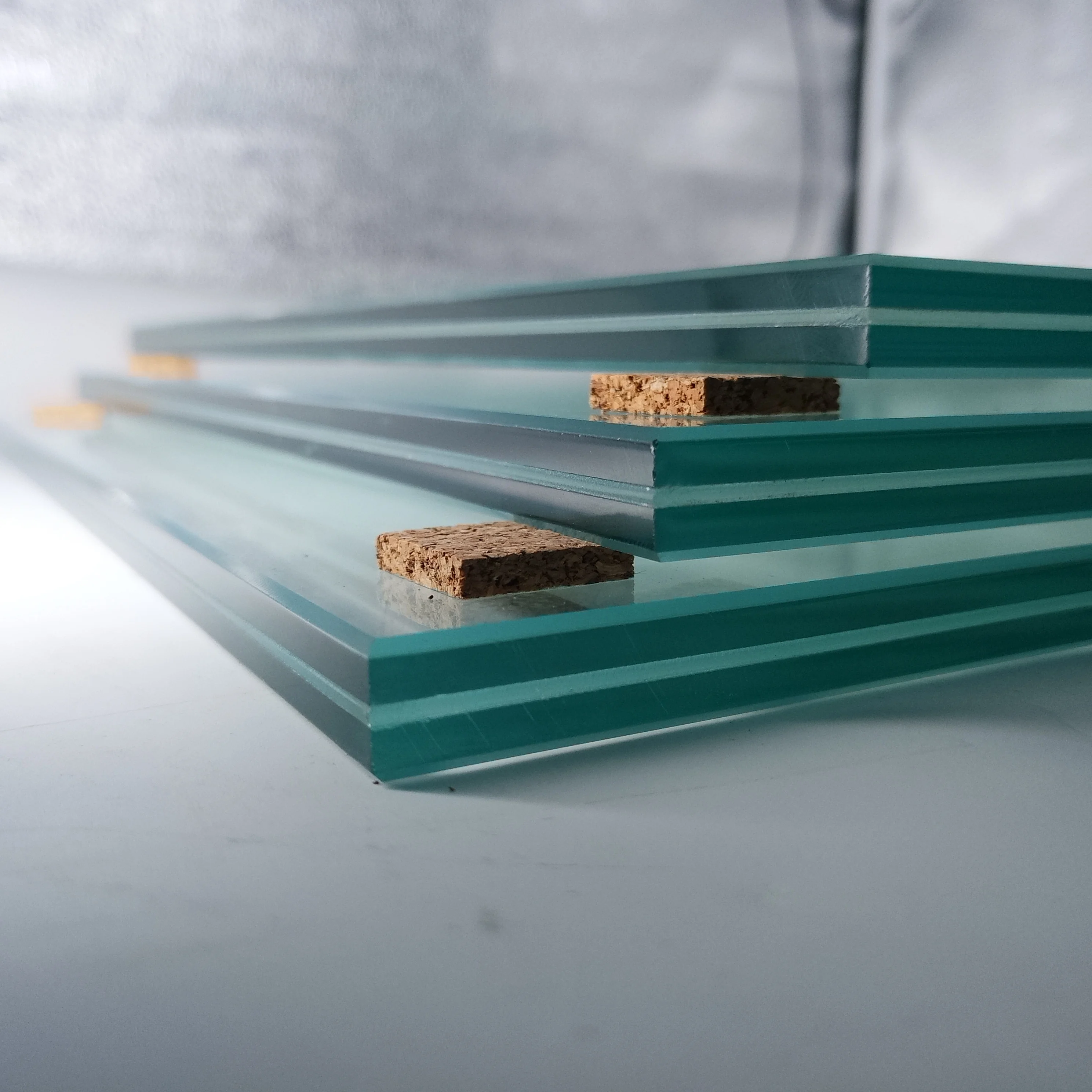 China factory 1.52pvb 12mm clear 6.38 pvb 8mm tempered laminated glass price