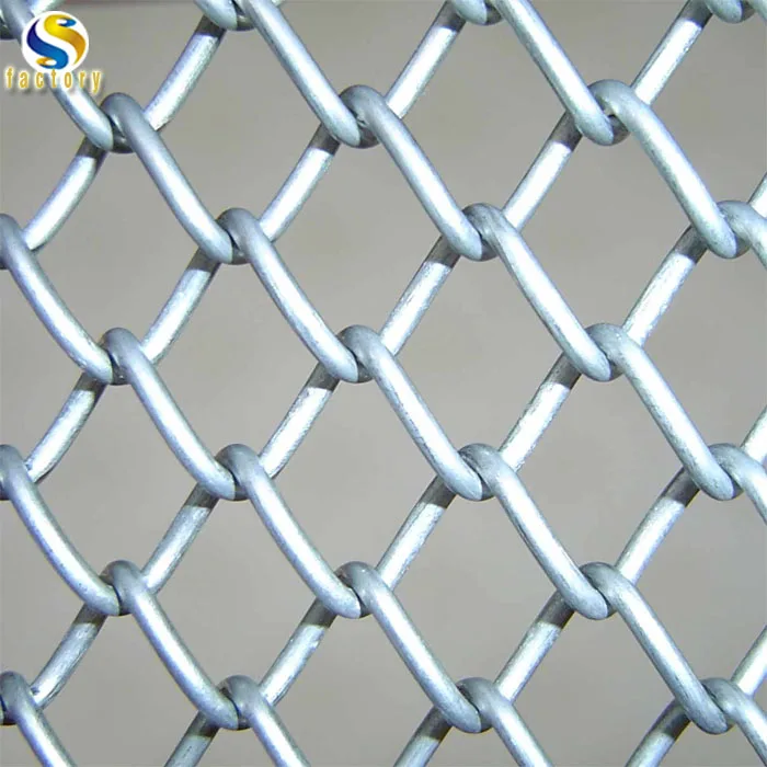 wholesale used galvanized pvc coated chain link wire mesh
