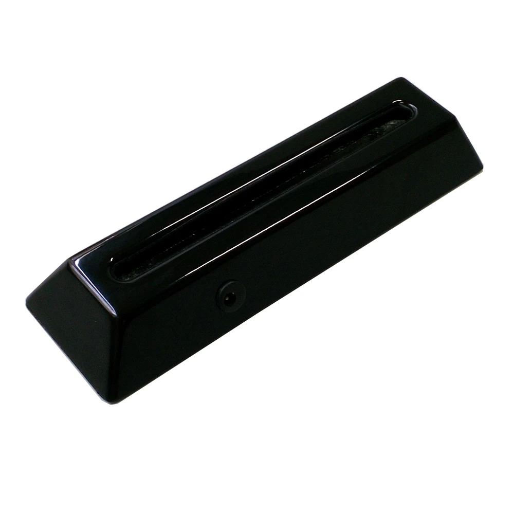 L Size Crystal trophy Black Piano lacquer finish wood led light bases for acrylic