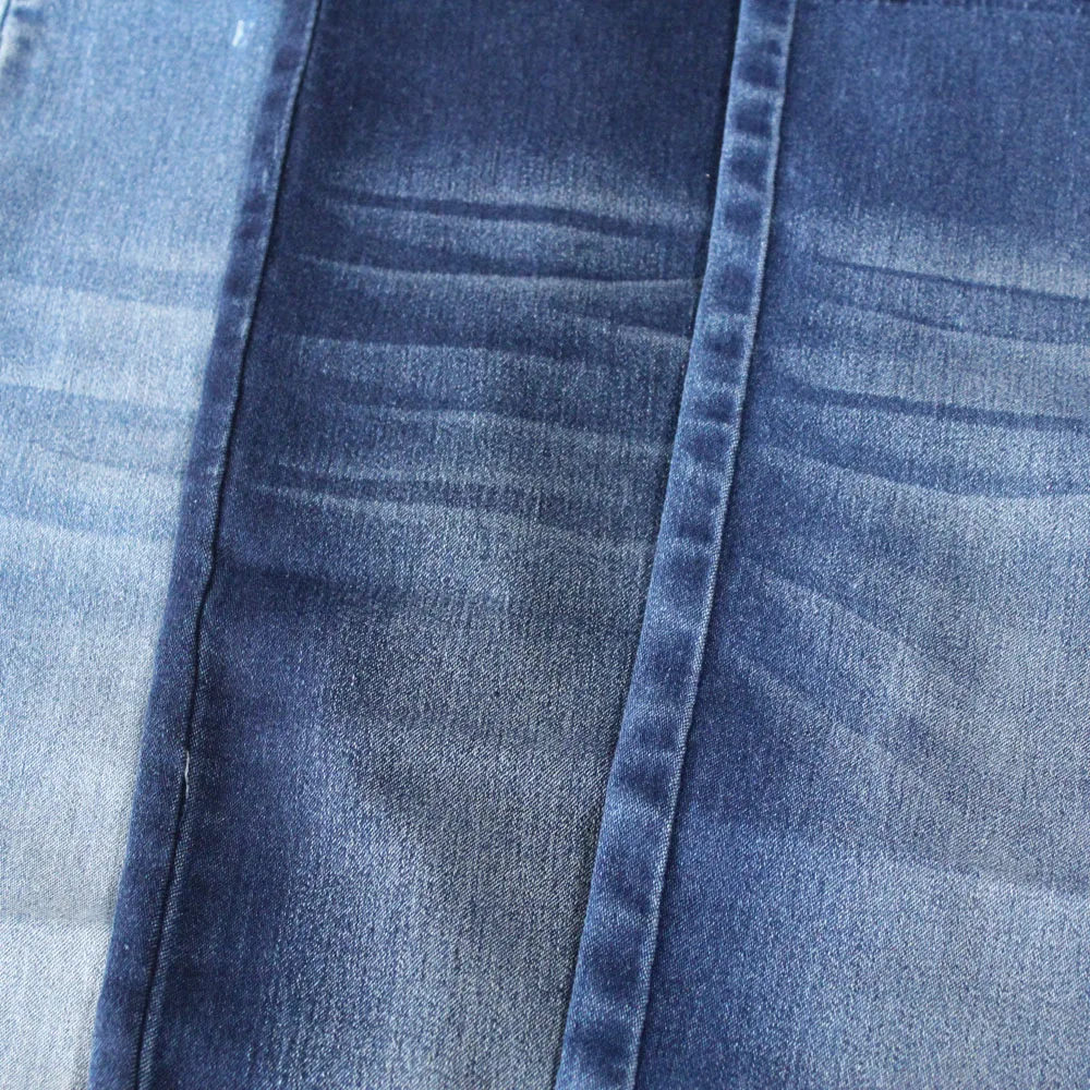 many color 300 gsm satin denim fabric elastic for ladies textile