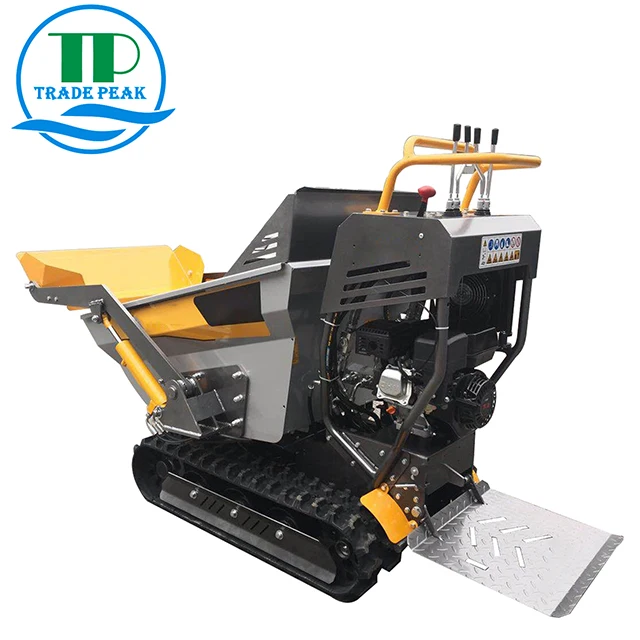 HONDA Engine Full Hydraulic Mini Dumper QTP600H 600kgs For Sale