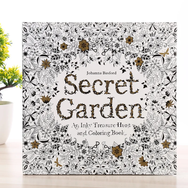 hot selling children adult coloring hardcover book printing